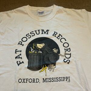 Vintage Fat Possum Records Shirt